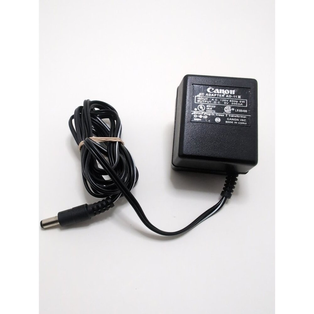Canon AC/DC Wall Adapter AD-11 III Power Supply 6V 300mA Genuine OEM